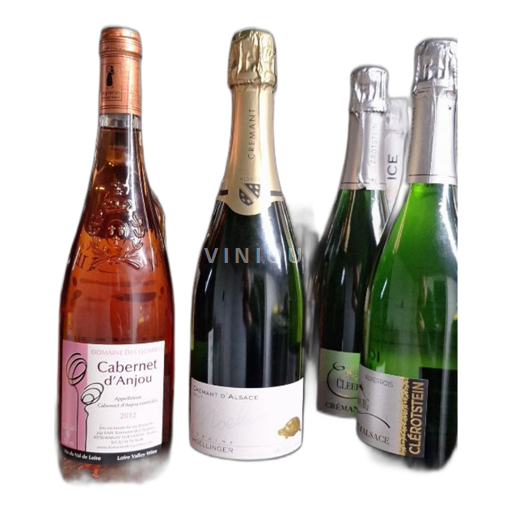 Vin Effervescent Blanc brut Domaine Moellinger Non millésimé France Alsace Crémant-d'alsace AOC