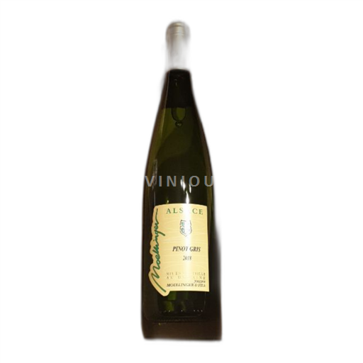 Vin Blanc sec Pinot Gris Joseph Moellinger & Fils 2018 France Alsace AOC