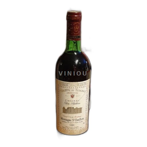Bordeaux Saint-Émilion Château Des Rochers Philippe de Noange Sélection 1993