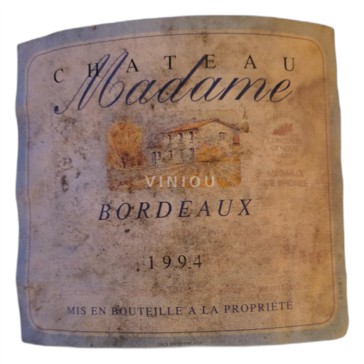 Bordeaux Château Madame 1994