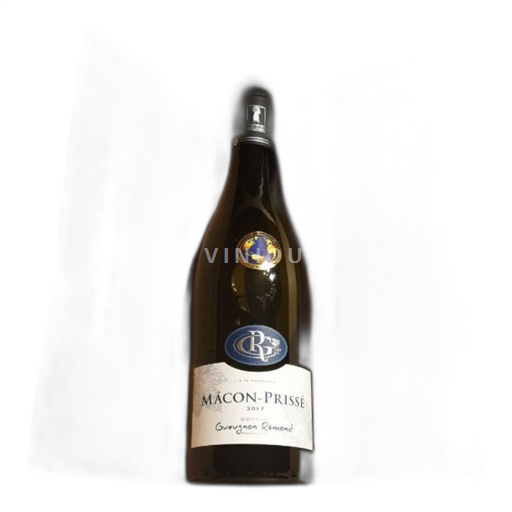 Vin Blanc sec Macon Prisse Gueugnon Rémon 2017 France Bourgogne Mâcon et mâcon-villages AOC