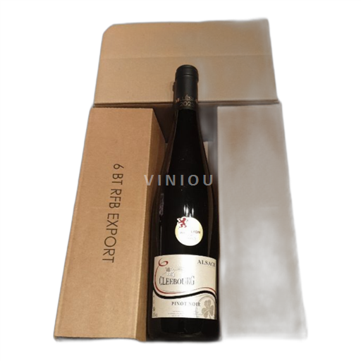 Vin Rouge sec Pinot Noir Cleebourg 2023 France Alsace AOC