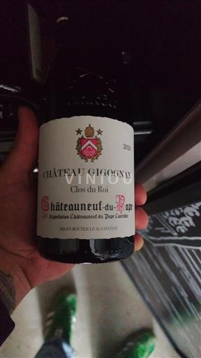 Vallée du Rhône Châteauneuf-du-pape Château Gigognan Clos du Roi 2015