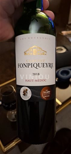 Bordeaux Haut-Médoc Château Fonpiqueyre 2018