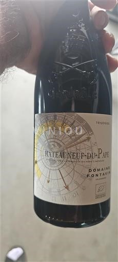 Rhônedalen Châteauneuf-du-Pape Domaine Fontavin Trilogies Icke årgångsbetecknad