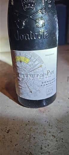 Valle del Ródano Châteauneuf-du-Pape. Domaine Fontavin Trilogies Sin añada