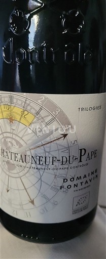 Rhônevallei Châteauneuf-du-Pape Domaine Fontavin Trilogies Niet-geïntegreerd