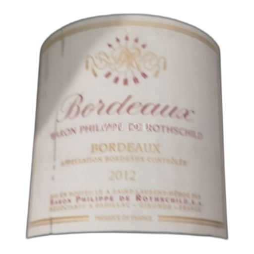 Bordeaux Baron Philippe De Rothschild 2012