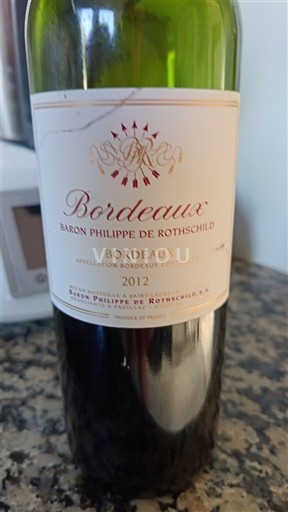 Bordeaux Baron Philippe De Rothschild 2012