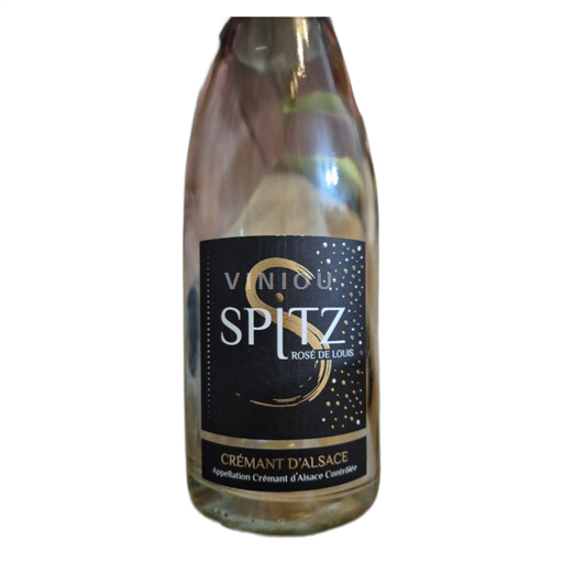 Alsace Crémant d'Alsace Spitz Rosé de Louis Icke årgångsbetecknad