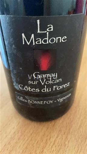 Loirevallei Côtes-du-Forez La Madone Gamay sur Volcan 2023