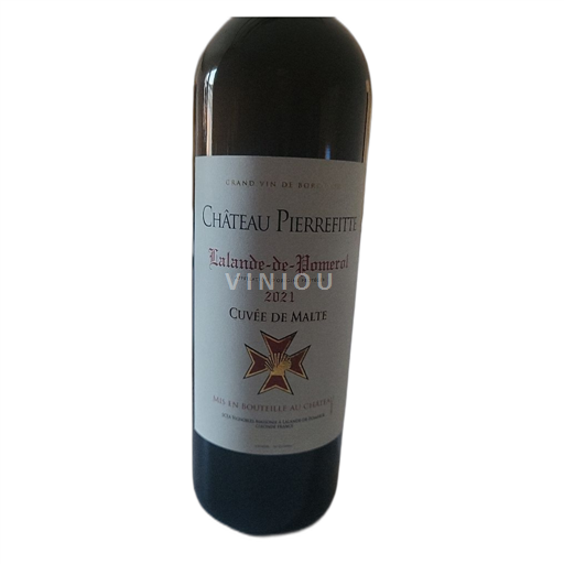 Bordéus Lalande-de-Pomerol Château Pierrefitte de Malte 2021
