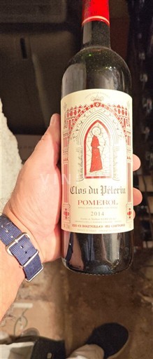 Bordeaux Pomerol Clos Du Pelerin 2014