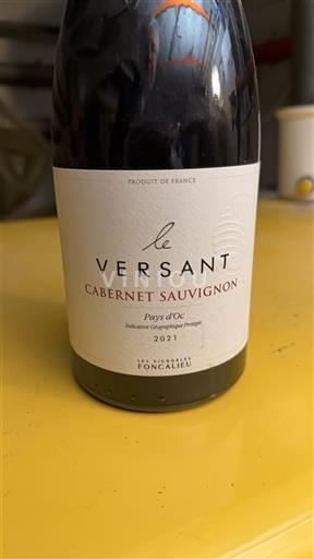 Languedoc và Roussillon Vùng đất Oc Les Vignobles Foncalieu Le Versant 2021