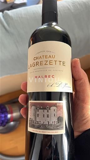 South West Cahors Château Lagrezette 2015
