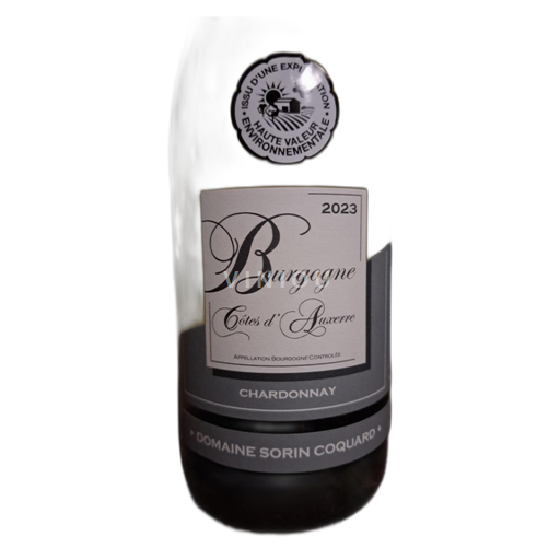 Burgundi Bourgogne Côtes d'Auxerre Domaine Sorin Coquard Chardonnay 2023