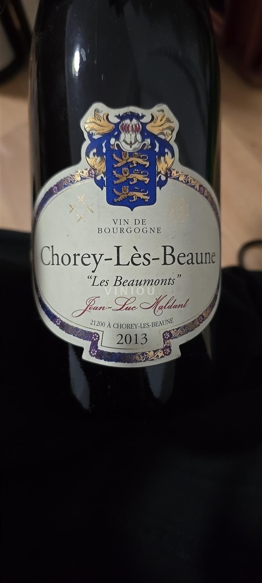 Burgundi Chorey-lès-Beaune Jeanluc Maldant Les Beaumonts 2013