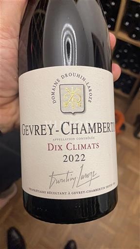 Bourgondië Gevrey-Chambertin Domaine Drouhin Laroze Dix Climats 2022