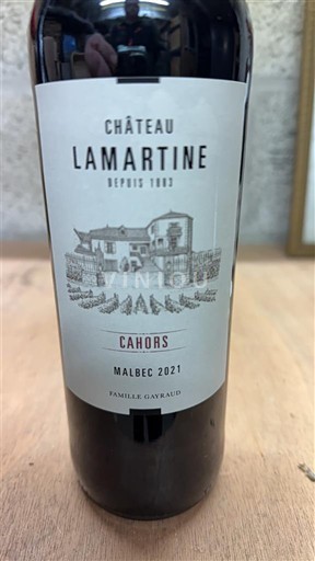 Lounais-Ranska Cahors Château Lamartine 2021