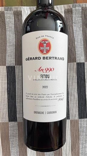 Languedoc Fitou Domaine Gérard Bertrand An 990 2022