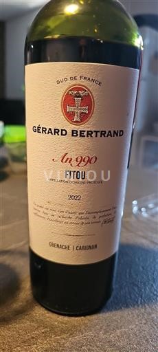 Languedoc Fitou Domaine Gérard Bertrand An 990 2022