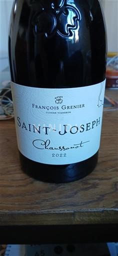 Vallée du Rhône Saint-Joseph François Grenier Chaussonot 2022