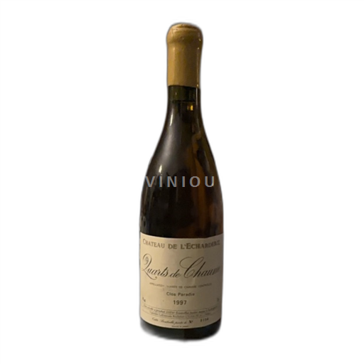 Loiretal Quarts de Chaume Château L'echarderie Clos Paradis 1997