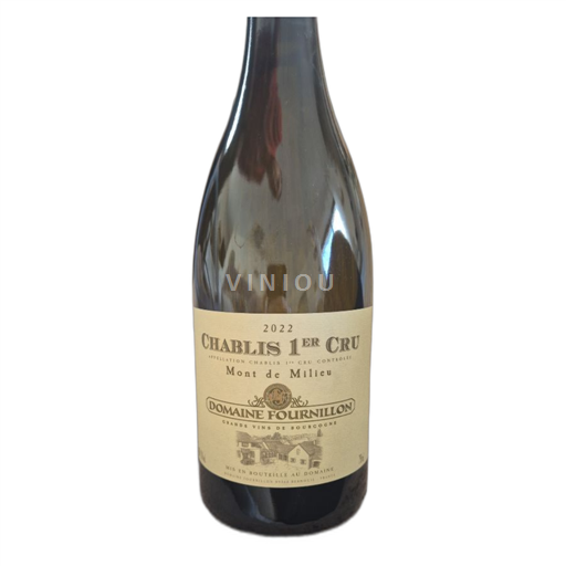Burgundy Chablis Premier Cru Domaine Fournillon Mont de Milieu 2022