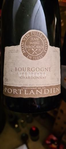 Burgundy Domaine Jeanmarc Brocard Chardonnay en Sol Portlandien 2007
