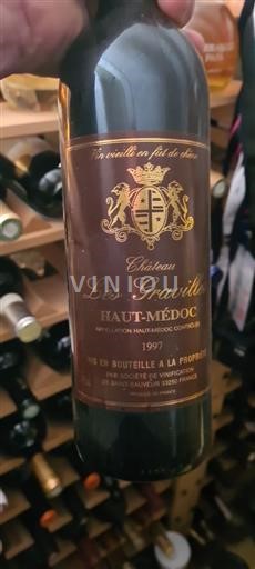 Bordeaux Haut-Médoc Château Les Gravilles 1997