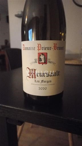 Bourgondië Meursault Domaine Prieurbrunet Les Forges 2020