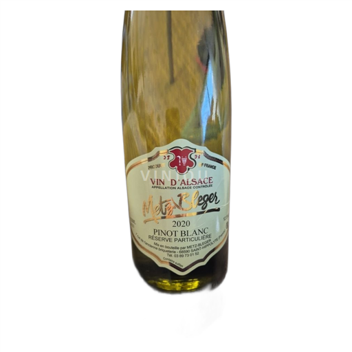 Alsace Pinot blanc Metzbleger Réserve Particulière 2020