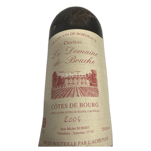 Bordéus Côtes-de-bourg Domaine Le De Bouche 2004