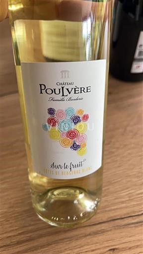 Südwestfrankreich Côtes-de-Bergerac Château Poulvère Sur le fruit 2018