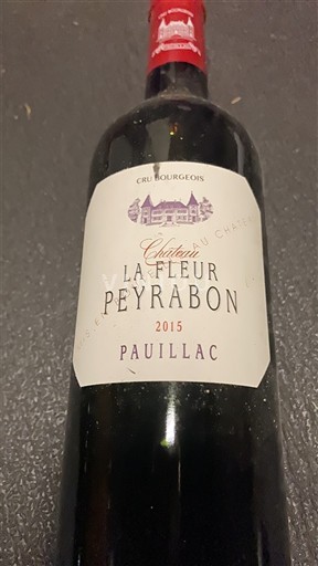 Bordeaux Pauillac Château La Fleur Peyrabon 2015