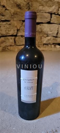 Languedoc-Roussillon Pays d'Oc Domaine Preignes Le Vieux Prestige 2013
