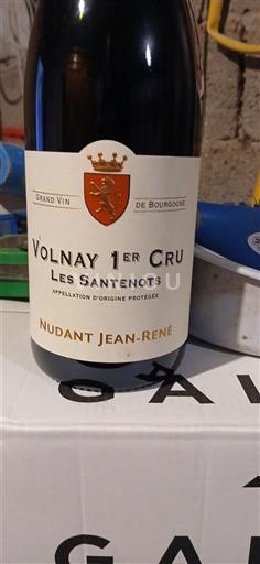 Burgundija Volnay Premier Cru Nudant Jeanrené Les Santenots 2020
