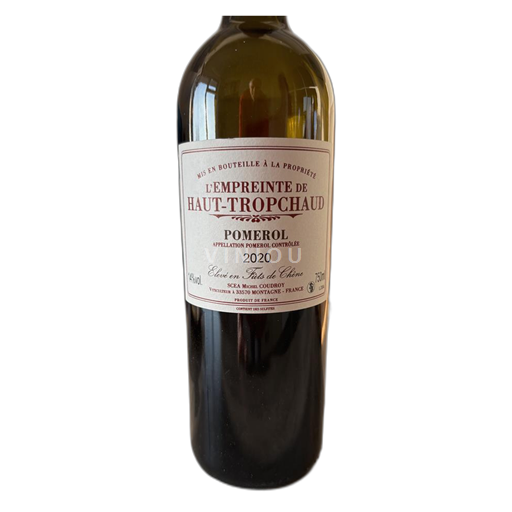 Bordeaux Pomerol Château Hauttropchaud 2020