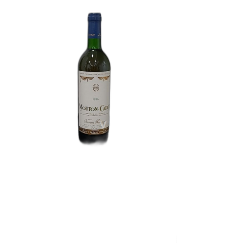 Bordeaux Bordeaux Blanc Baron Philippe De Rothschild Mouton Cadet 1986