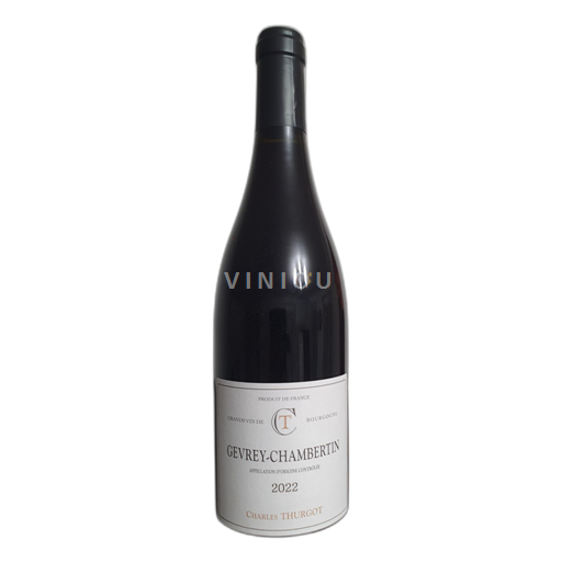 Vin Rouge sec Charles Thurgot 2022 France Bourgogne Gevrey-chambertin AOC