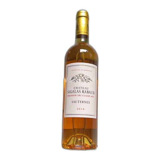 Bordeaux Sauternes Premier Cru Château Sigalas Rabaud 2014