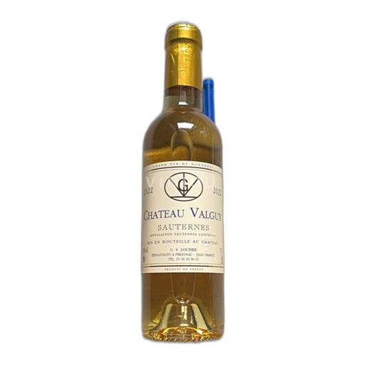 Vin Blanc sec Château Valguy 2022 France Bordeaux Sauternes AOC