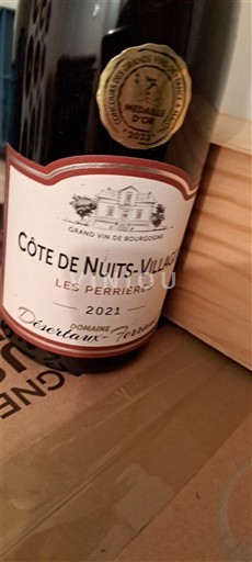 Borgogna Côte de Nuits Villages Desertaux Ferrand Les Perrières 2021