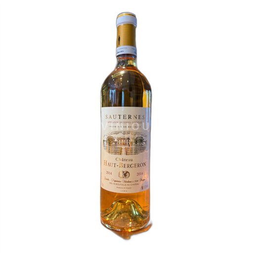 Bordeaux Sauternes Château Haut Bergeron 2014