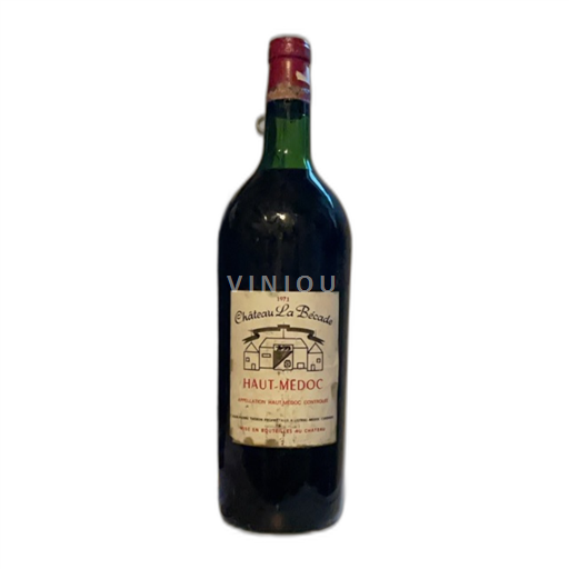 Bordeaux Haut-Médoc Château La Bécade 1971