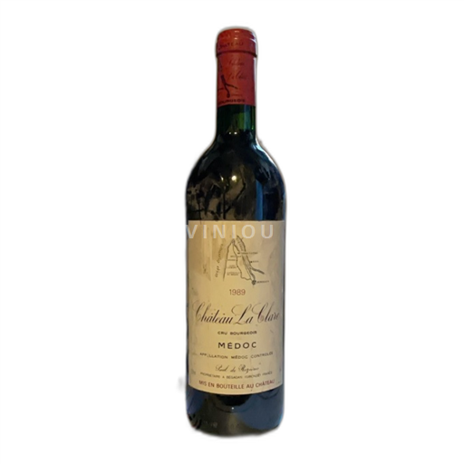 Bordeaux Médoc Cru Bourgeois Château La Clare 1989