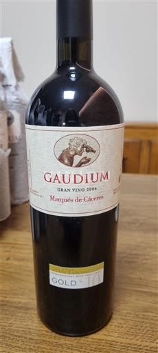 La Rioja Rioja Marqués de Cáceres Gaudium 2004