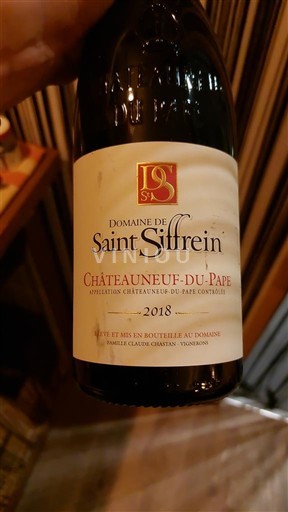 Valle del Rodano Châteauneuf-du-Pape Domaine Saint Siffrein 2018