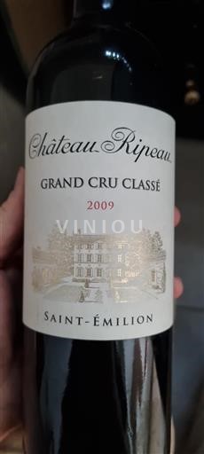 Bordeaux Saint-Émilion Grand Cru Ripeau 2009