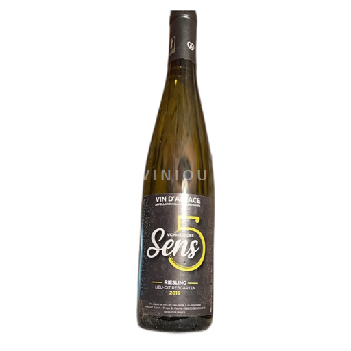Alsazia Riesling Vignoble Des 5 Sens Riesling Lieu-dit Rebgarten 2019